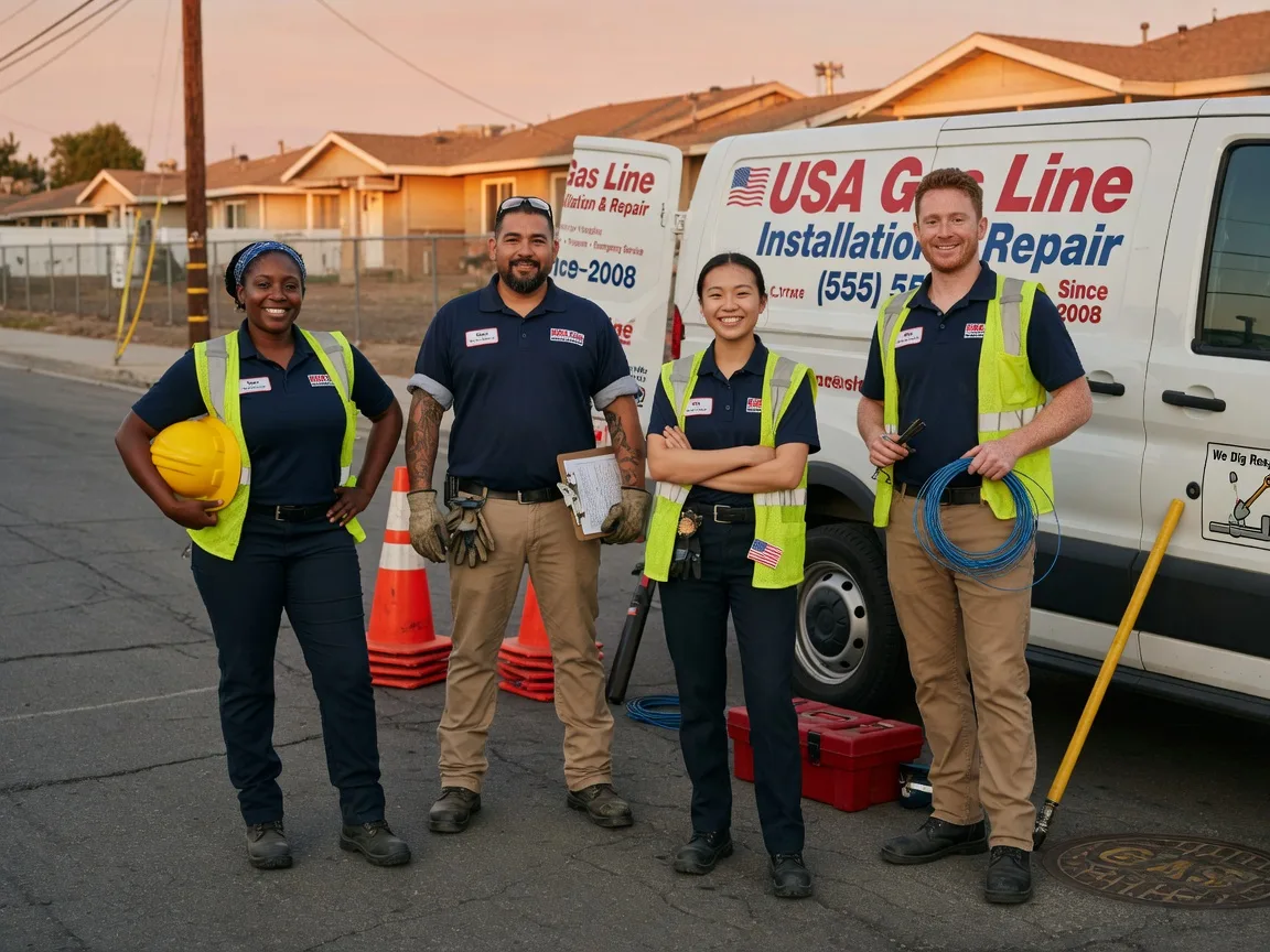Gas Line Installation company in Blissfield, OH